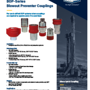 BOP-Series Blowout Preventer Couplings