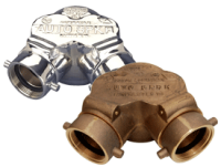 Double Clapper Siamese Connection Bottom outlet